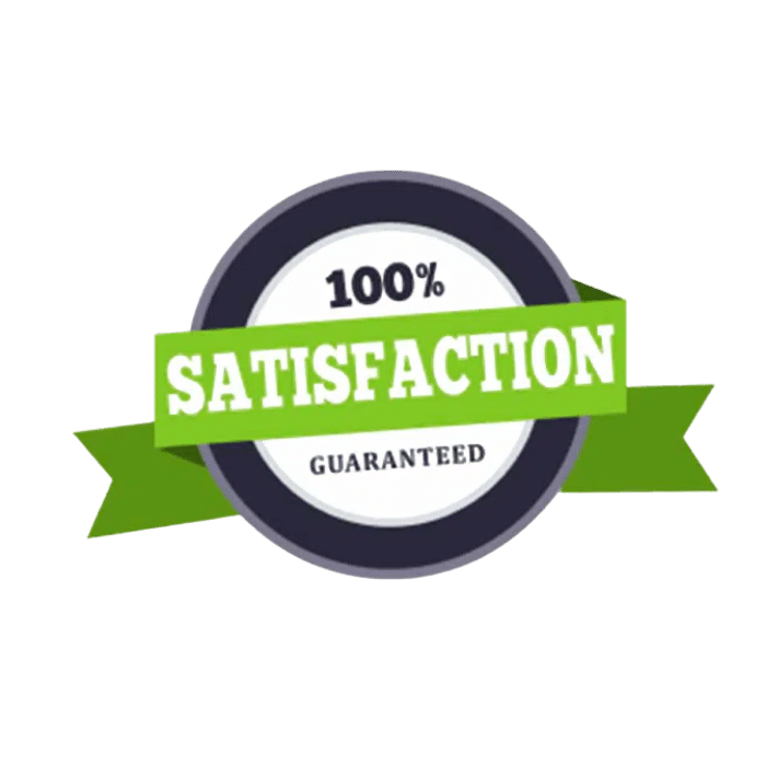 30 day money back guarantee