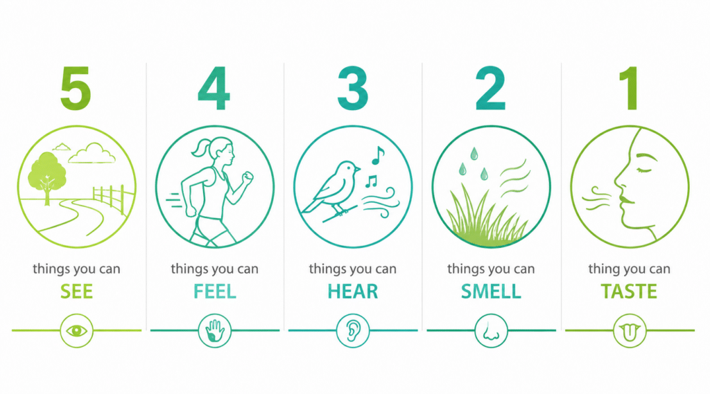 5-4-3-2-1 Grounding Exercise