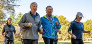 Vince Vaccaro and Danny Dryer doing a stress-free ChiRun